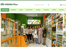 Tablet Screenshot of biohranaplus.com